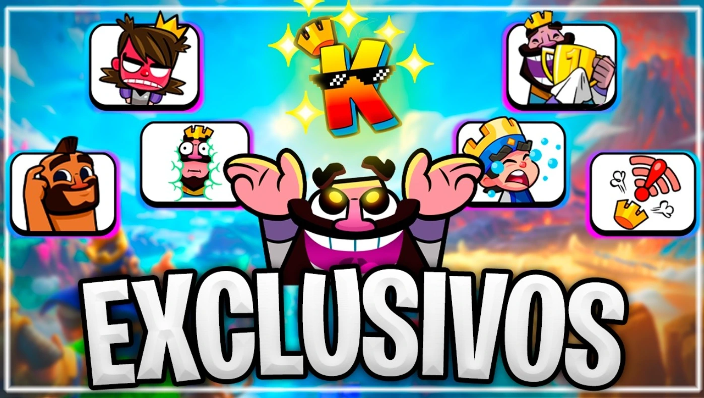 Emotes exclusivos de Clash Royale