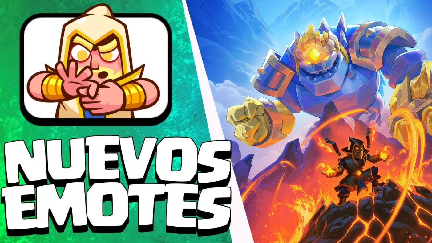Nuevo emote mago evolucionado Clash Royale
